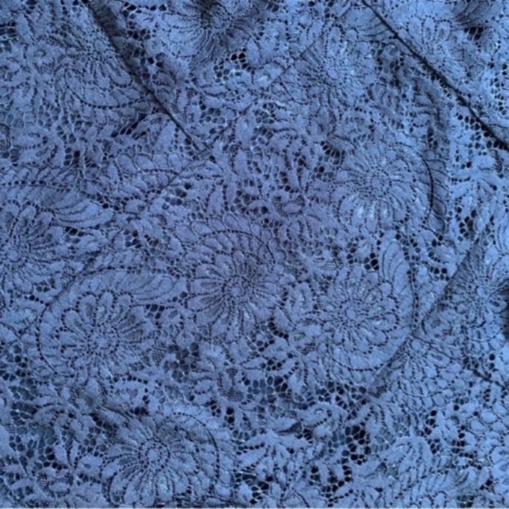 🆕 Madewell Lace Shift Dress Navy Blue - Picture 12 of 14